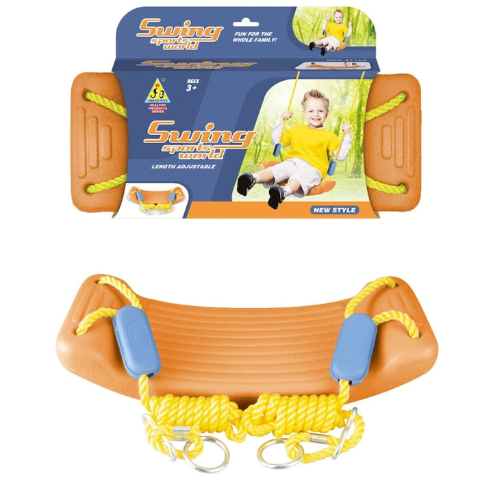 Leagan Pentru Copii KidProtect Sunny Swing, Maro Leagan Pentru Copii KidProtect Sunny Swing, Maro